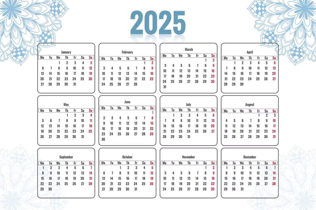 kalender 2025